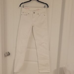 Lilly Pulitzer White Straight Leg Jeans